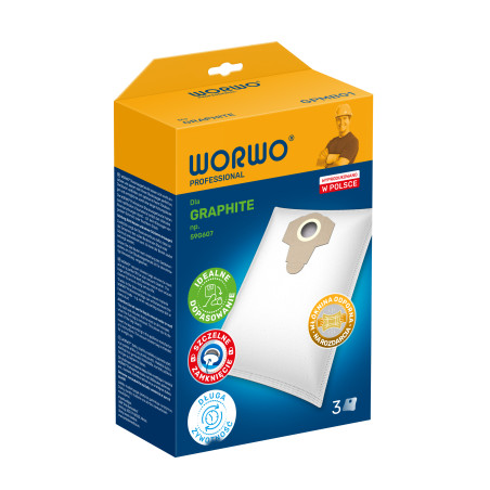 Worki do odkurzacza Graphite – WORWO GPMB01