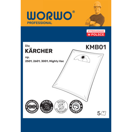 Worki do odkurzacza Kärcher – WORWO KMB01