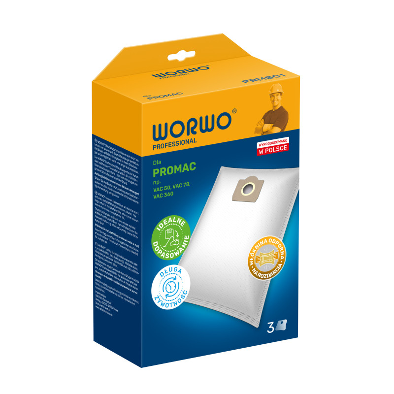 Worki do odkurzacza Promac – WORWO PRMB01