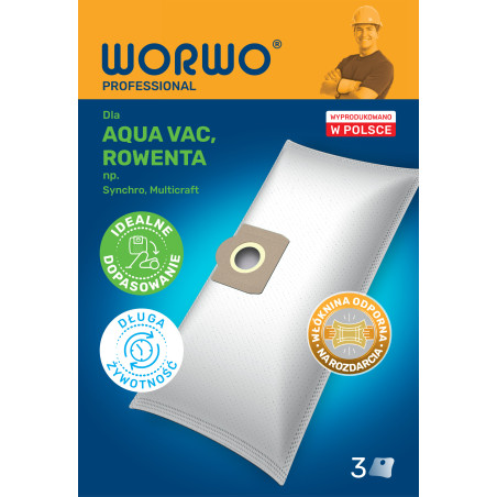Worki do odkurzacza Aqua Vac, Rowenta – WORWO RMB06