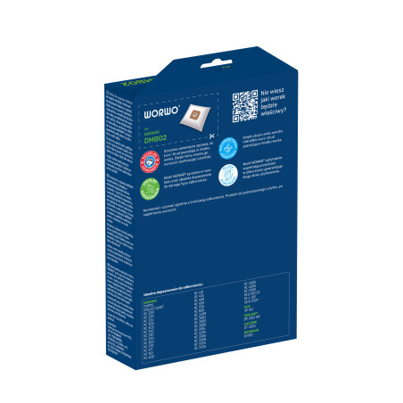 Worki do odkurzacza Daewoo – WORWO DMB02