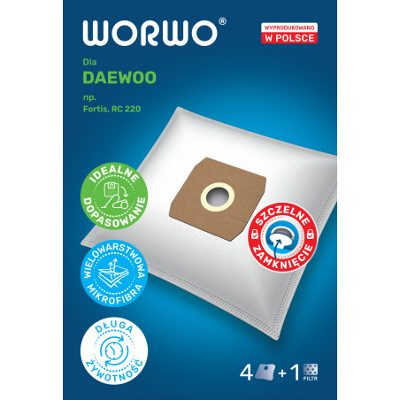 Worki do odkurzacza Daewoo – WORWO DMB02