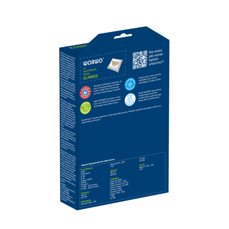 Worki do odkurzacza Electrolux, Volta – WORWO ELMB02
