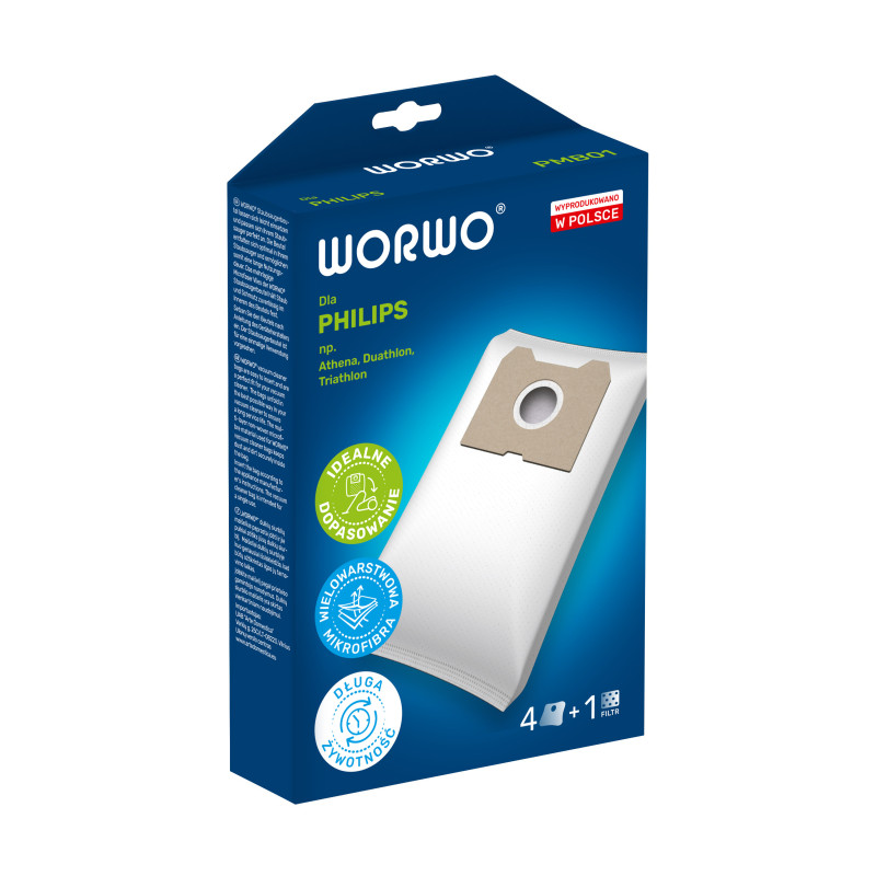 Worki do odkurzacza Philips – WORWO PMB01