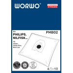 Worki do odkurzacza Philips, Nilfisk – WORWO PMB02