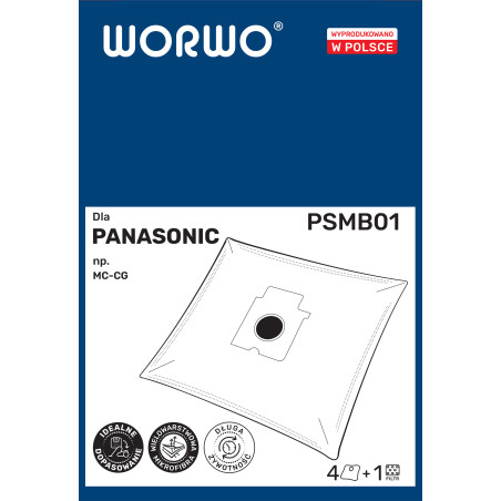 Worki do odkurzacza Panasonic – WORWO PSMB01