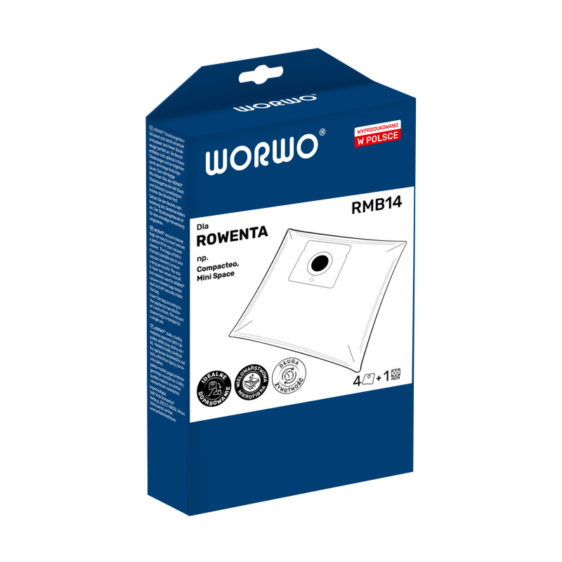 Worki do odkurzacza Rowenta – WORWO RMB14