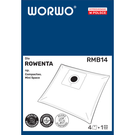 Worki do odkurzacza Rowenta – WORWO RMB14