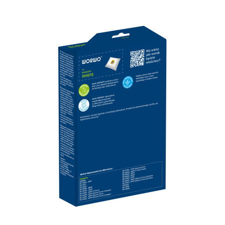 Worki do odkurzacza Rowenta – WORWO RMB15