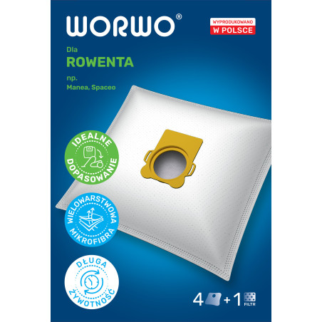 Worki do odkurzacza Rowenta – WORWO RMB15