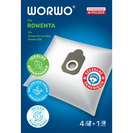 Worki do odkurzacza Rowenta – WORWO RMB16