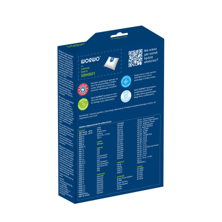 Worki do odkurzacza Siemens, Bosch – WORWO SBMB01