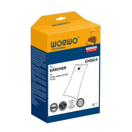 Worki do odkurzacza Kärcher – WORWO KMB04