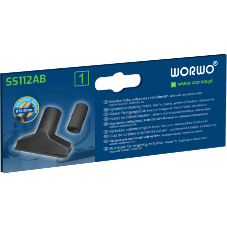 Ssawka welurowa do tapicerki i materacy – WORWO SS112AB