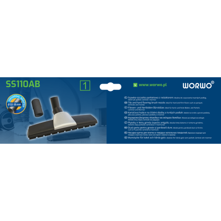 Ssawka parkietowa do odkurzacza – WORWO SS110AB
