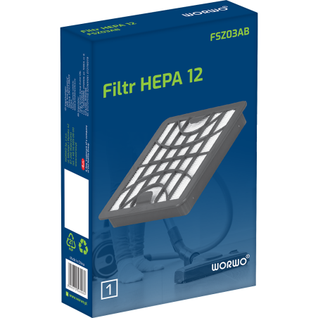 Filtr klasy S do odkurzaczy Zelmer – WORWO FSZ03AB